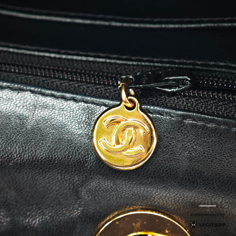 CHANEL Jumbo Matelasse Lambskin Black Shoulder Bag 【ImportFeeFREE】