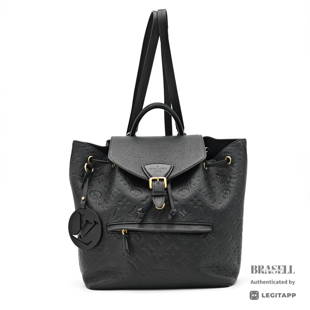 LOUIS VUITTON Montsouris PM Empreinte Leather Backpack M45205 【ImportFeeFREE】