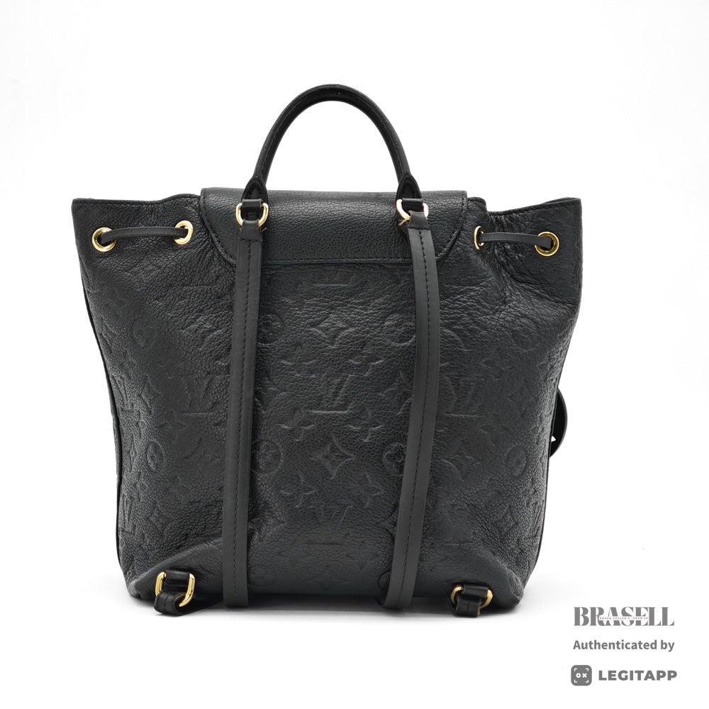 LOUIS VUITTON Montsouris PM Empreinte Leather Backpack M45205 【ImportFeeFREE】
