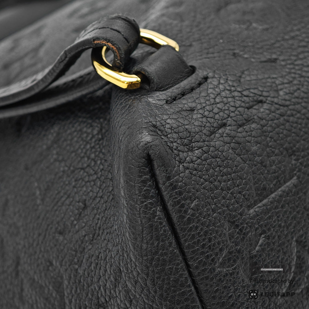 LOUIS VUITTON Montsouris PM Empreinte Leather Backpack M45205 【ImportFeeFREE】
