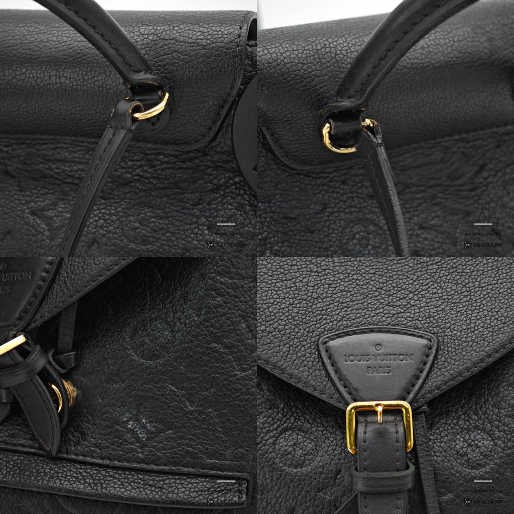 LOUIS VUITTON Montsouris PM Empreinte Leather Backpack M45205 【ImportFeeFREE】