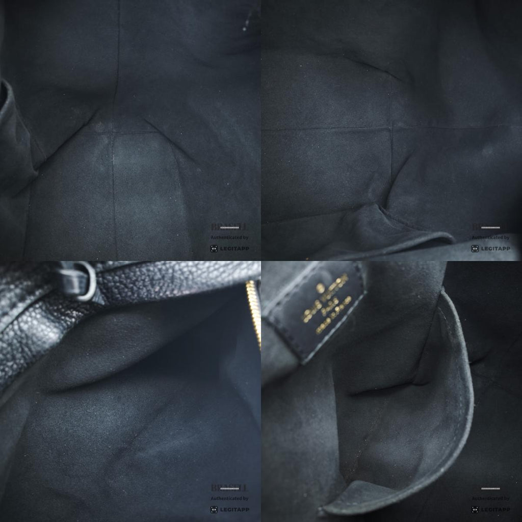 LOUIS VUITTON Montsouris PM Empreinte Leather Backpack M45205 【ImportFeeFREE】