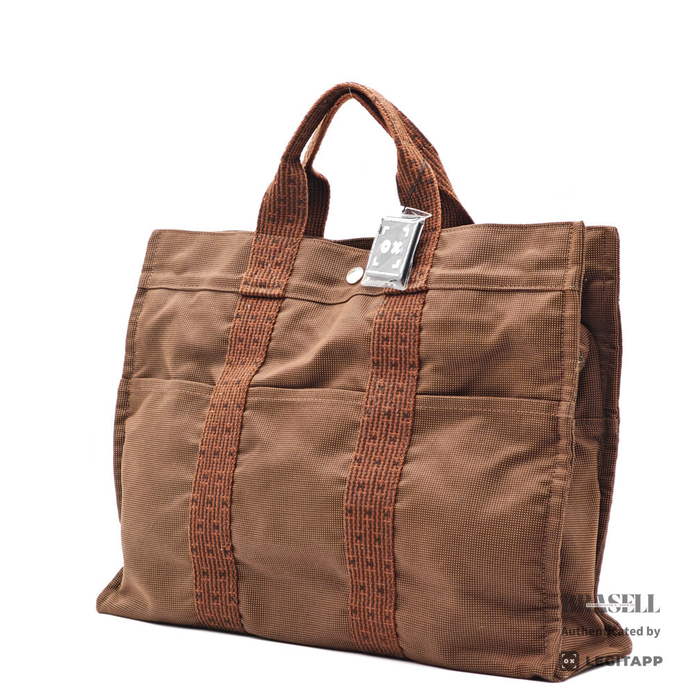 HERMES Fourre Tout MM Canvas Tote Bag Handbag【ImportFeeFREE】