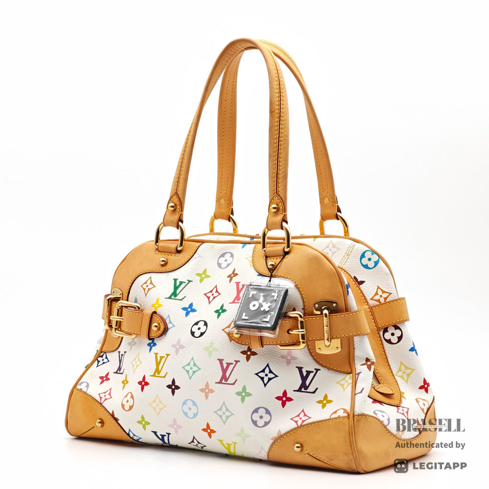 LOUIS VUITTON Claudia Monogram MulticolorCanvas Hand Bag M40193【ImportFeeFREE】
