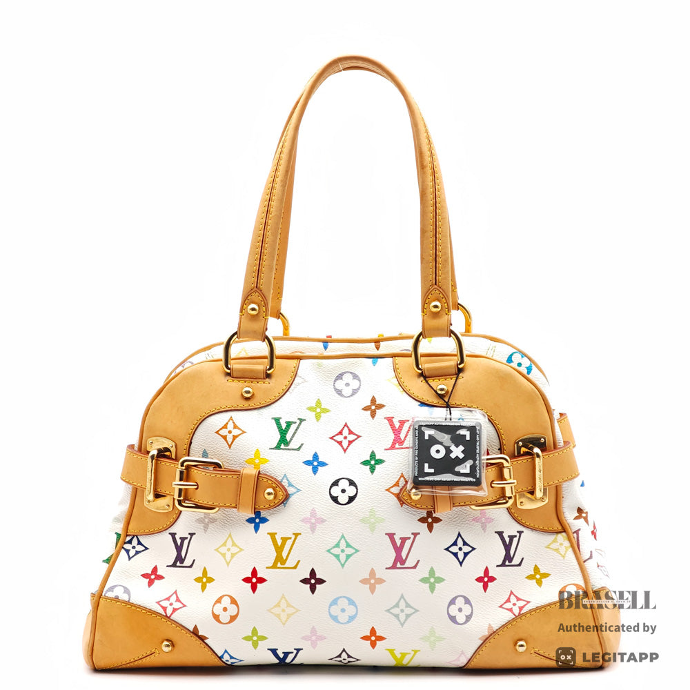 LOUIS VUITTON Claudia Monogram MulticolorCanvas Hand Bag M40193【ImportFeeFREE】
