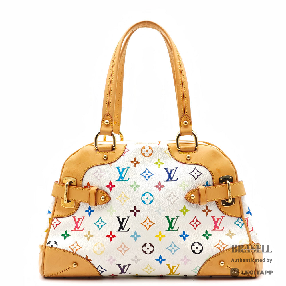 LOUIS VUITTON Claudia Monogram MulticolorCanvas Hand Bag M40193【ImportFeeFREE】