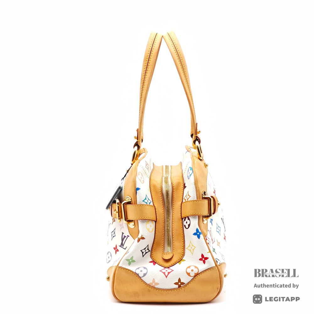 LOUIS VUITTON Claudia Monogram MulticolorCanvas Hand Bag M40193【ImportFeeFREE】