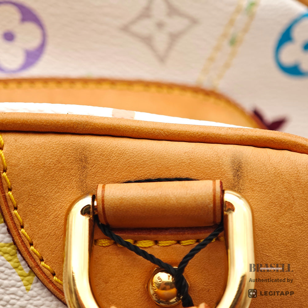 LOUIS VUITTON Claudia Monogram MulticolorCanvas Hand Bag M40193【ImportFeeFREE】