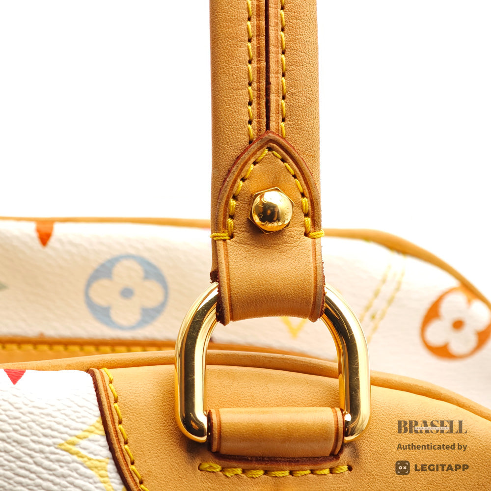 LOUIS VUITTON Claudia Monogram MulticolorCanvas Hand Bag M40193【ImportFeeFREE】