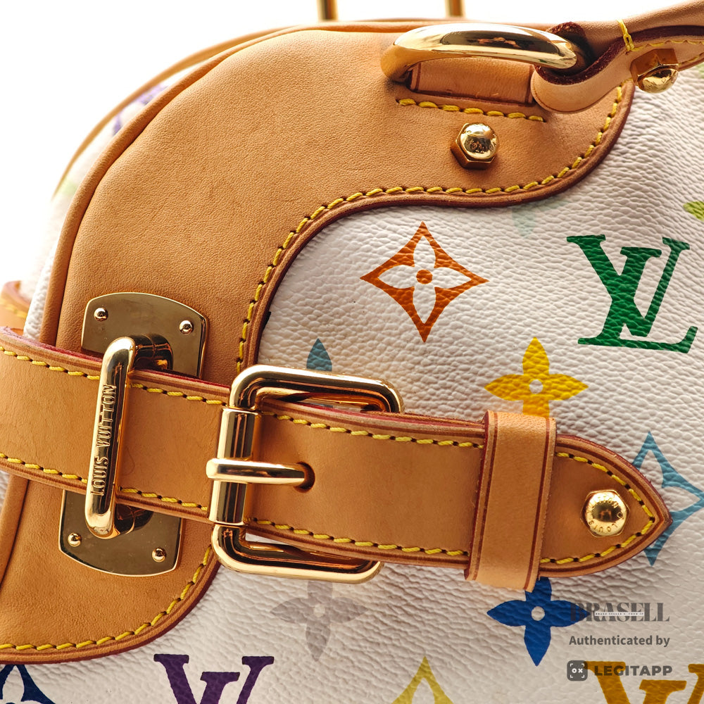 LOUIS VUITTON Claudia Monogram MulticolorCanvas Hand Bag M40193【ImportFeeFREE】