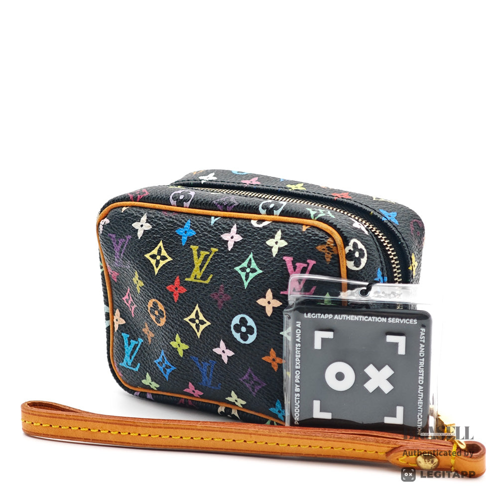 LOUIS VUITTON Wapity Monogram Multicolor Canvas Pouch M58034 【ImportFeeFREE】