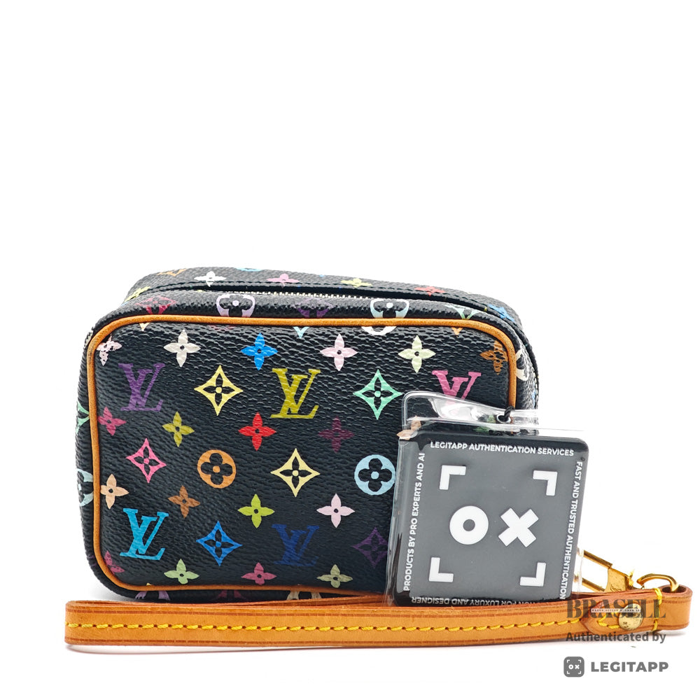 LOUIS VUITTON Wapity Monogram Multicolor Canvas Pouch M58034 【ImportFeeFREE】