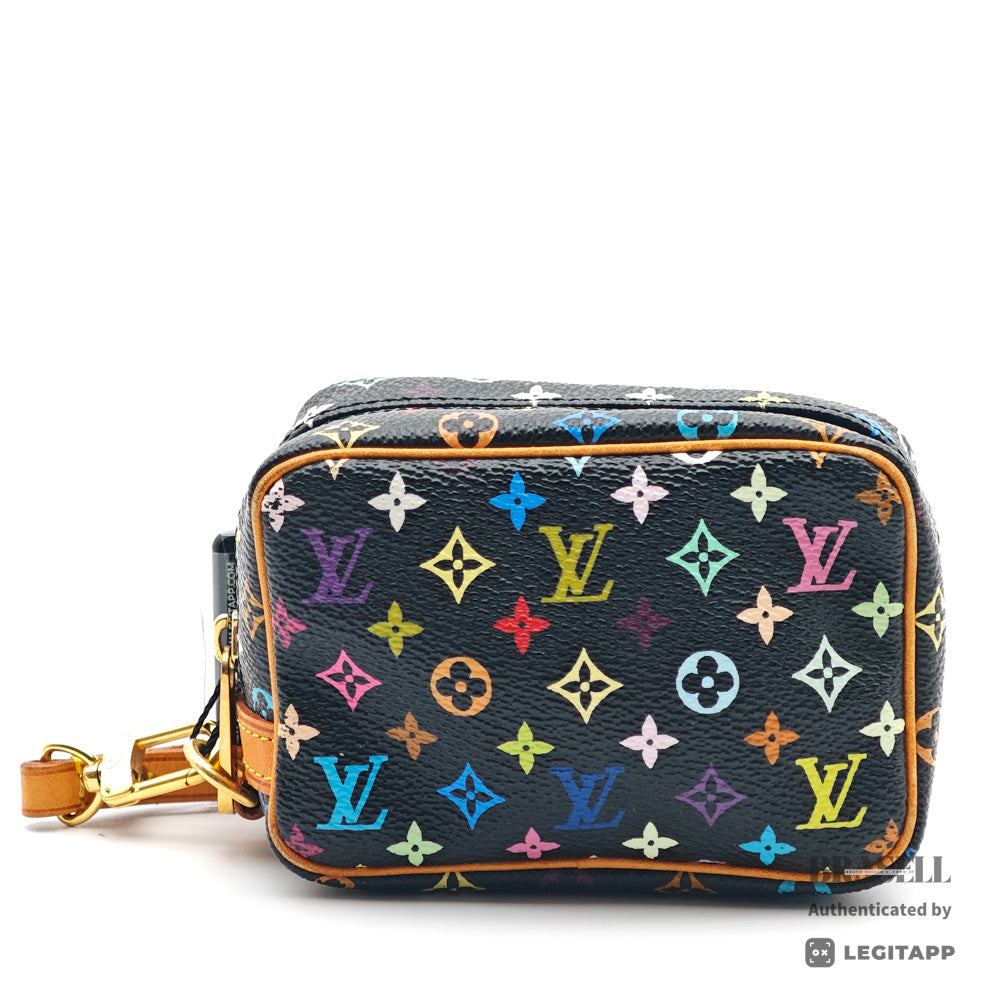 LOUIS VUITTON Wapity Monogram Multicolor Canvas Pouch M58034 【ImportFeeFREE】
