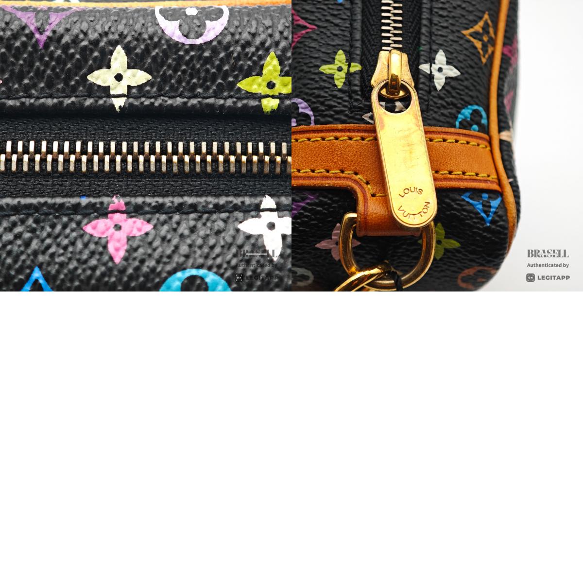 LOUIS VUITTON Wapity Monogram Multicolor Canvas Pouch M58034 【ImportFeeFREE】