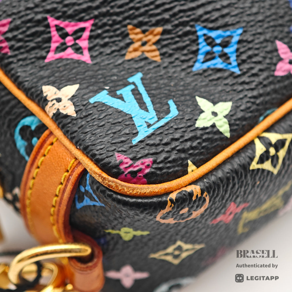 LOUIS VUITTON Wapity Monogram Multicolor Canvas Pouch M58034 【ImportFeeFREE】