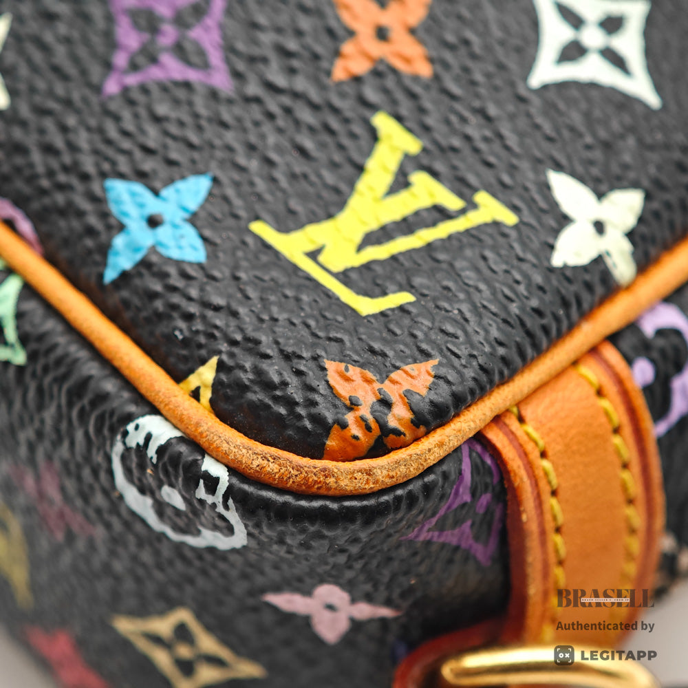 LOUIS VUITTON Wapity Monogram Multicolor Canvas Pouch M58034 【ImportFeeFREE】