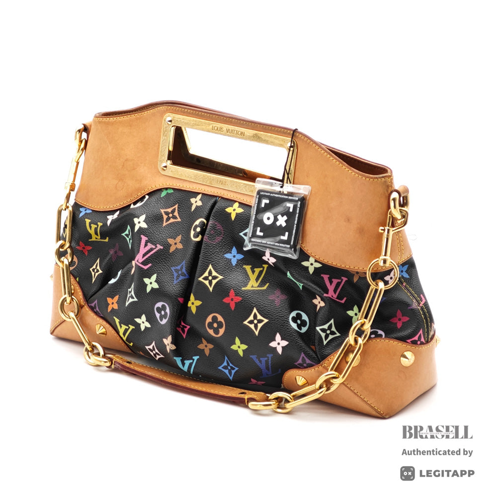 LOUIS VUITTON Judy Monogram MulticolorCanvas ShoulderBag M40256【ImportFeeFREE】