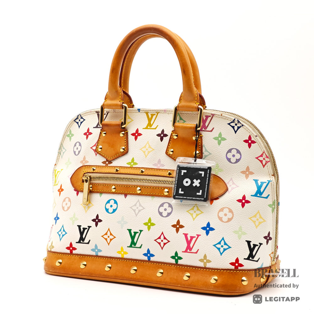 LOUIS VUITTON Alma Monogram Multicolor Canvas Hand Bag M92647 【ImportFeeFREE】