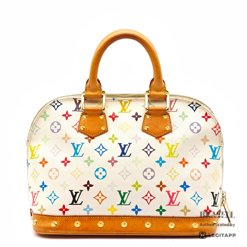 LOUIS VUITTON Alma Monogram Multicolor Canvas Hand Bag M92647 【ImportFeeFREE】