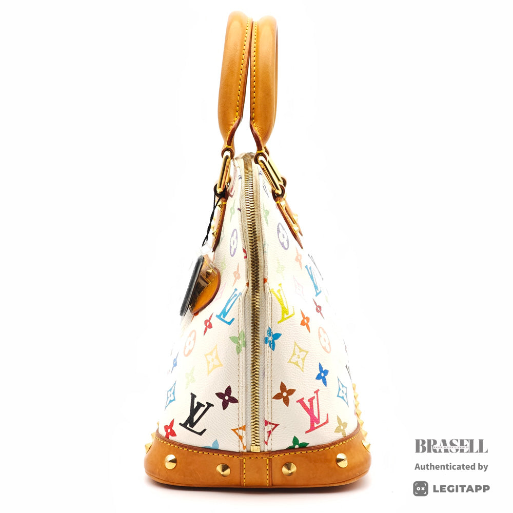 LOUIS VUITTON Alma Monogram Multicolor Canvas Hand Bag M92647 【ImportFeeFREE】