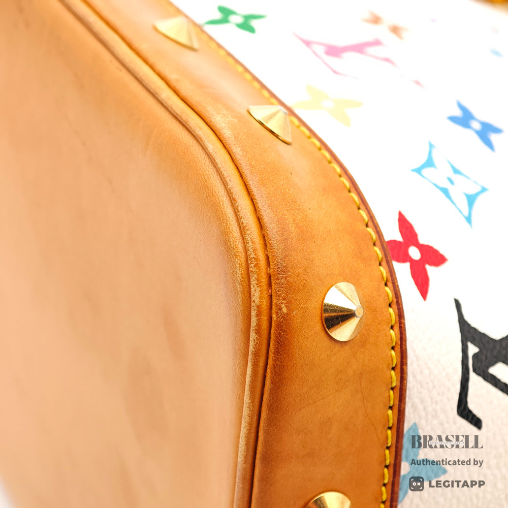 LOUIS VUITTON Alma Monogram Multicolor Canvas Hand Bag M92647 【ImportFeeFREE】
