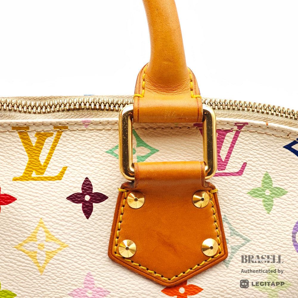 LOUIS VUITTON Alma Monogram Multicolor Canvas Hand Bag M92647 【ImportFeeFREE】