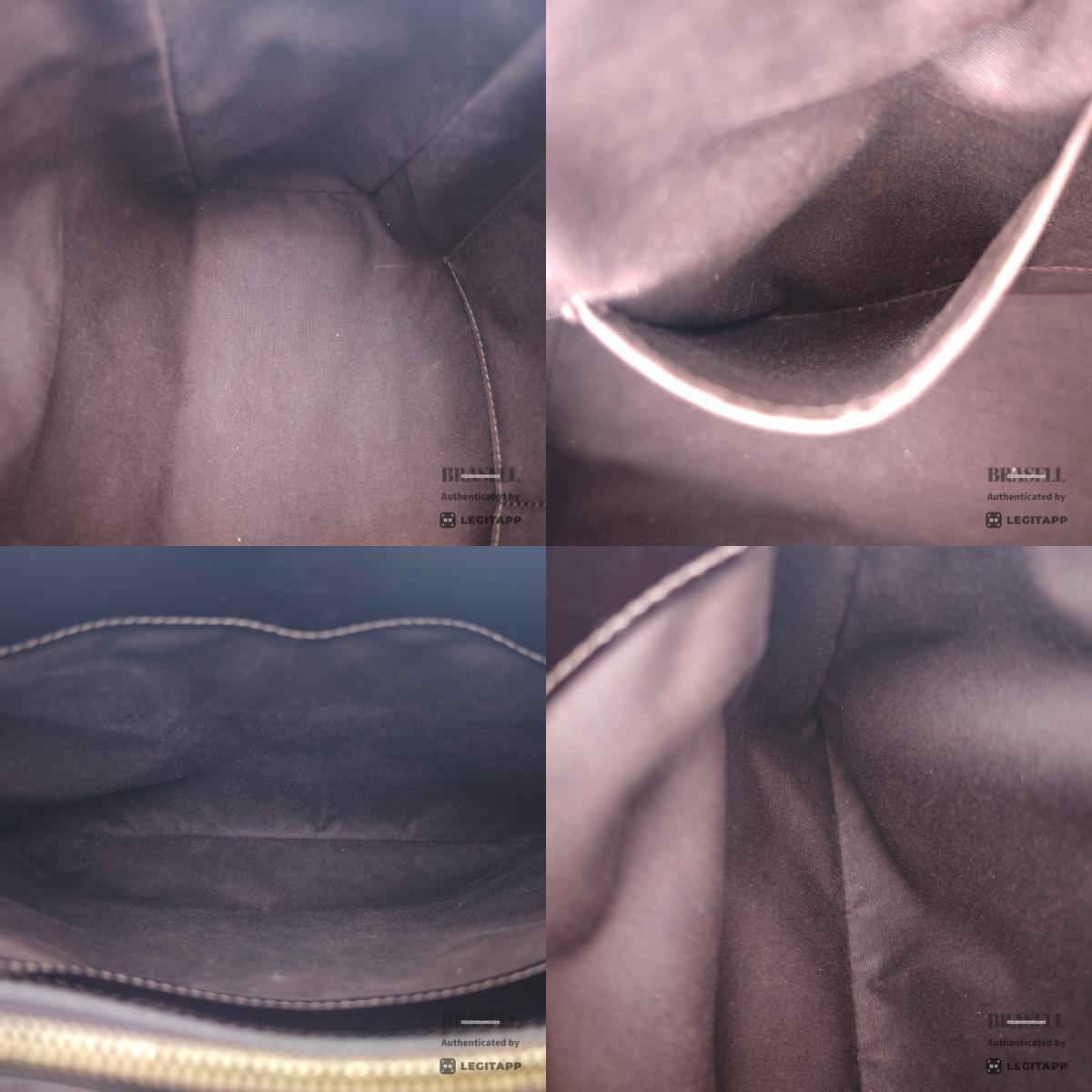 LOUIS VUITTON Melrose Avenue Vernis Amarante HandBag M93757【ImportFeeFREE】