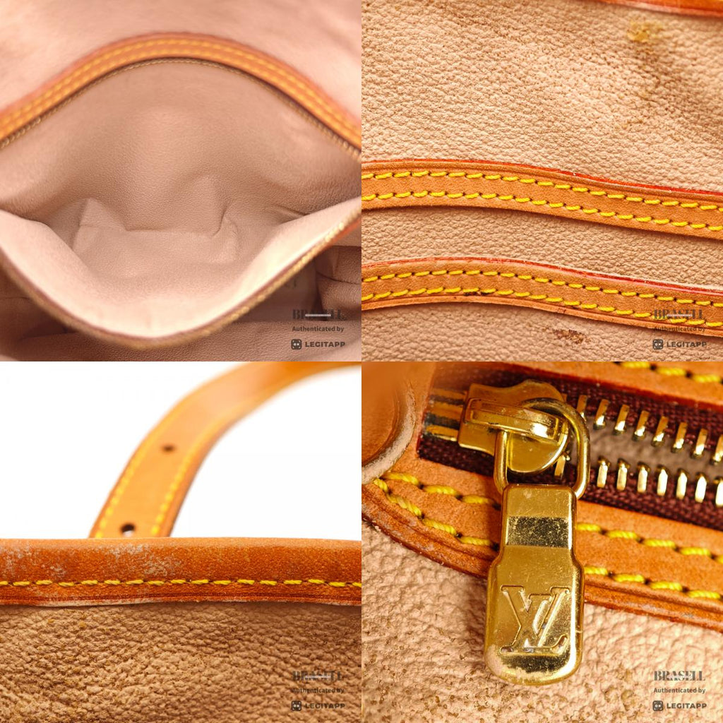 LOUIS VUITTON BucketPM Monogram Canvas Brown ShoulderBag M42238【ImportFeeFREE】