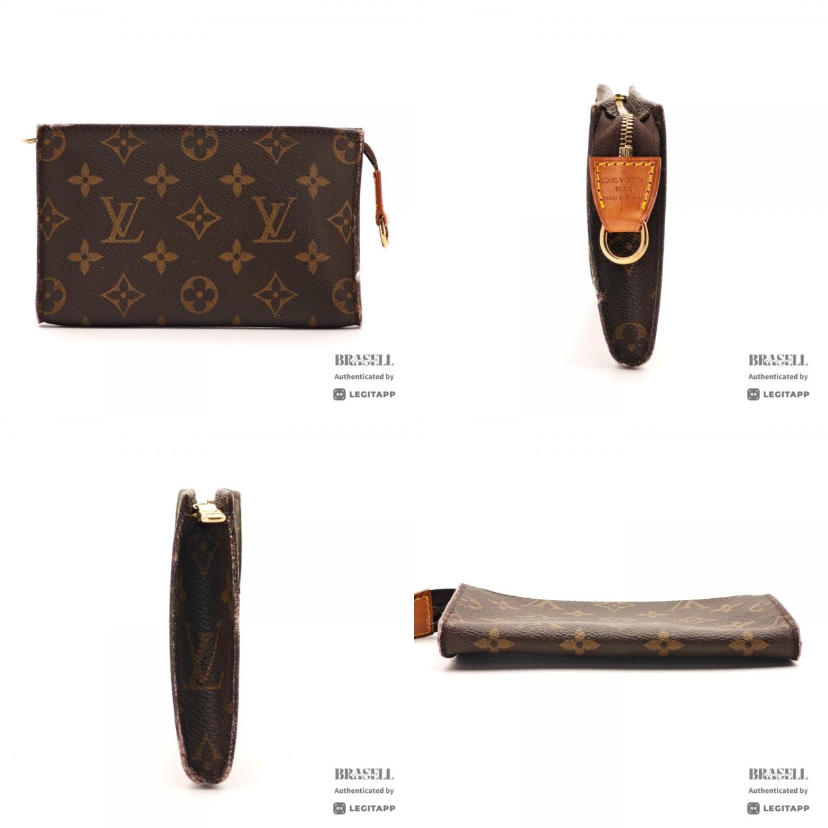 LOUIS VUITTON BucketPM Monogram Canvas Brown ShoulderBag M42238【ImportFeeFREE】