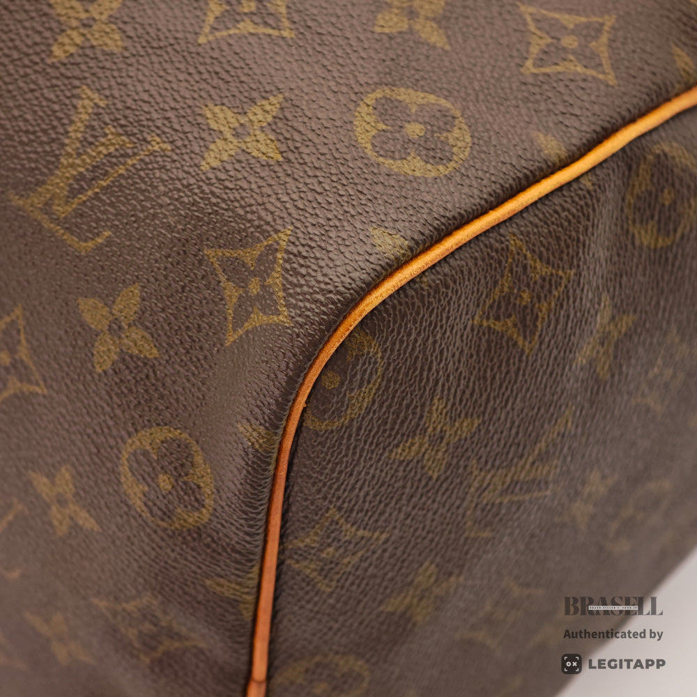 LOUIS VUITTON Speedy 35 Monogram Canvas Brown Hand Bag M41524 【ImportFeeFREE】