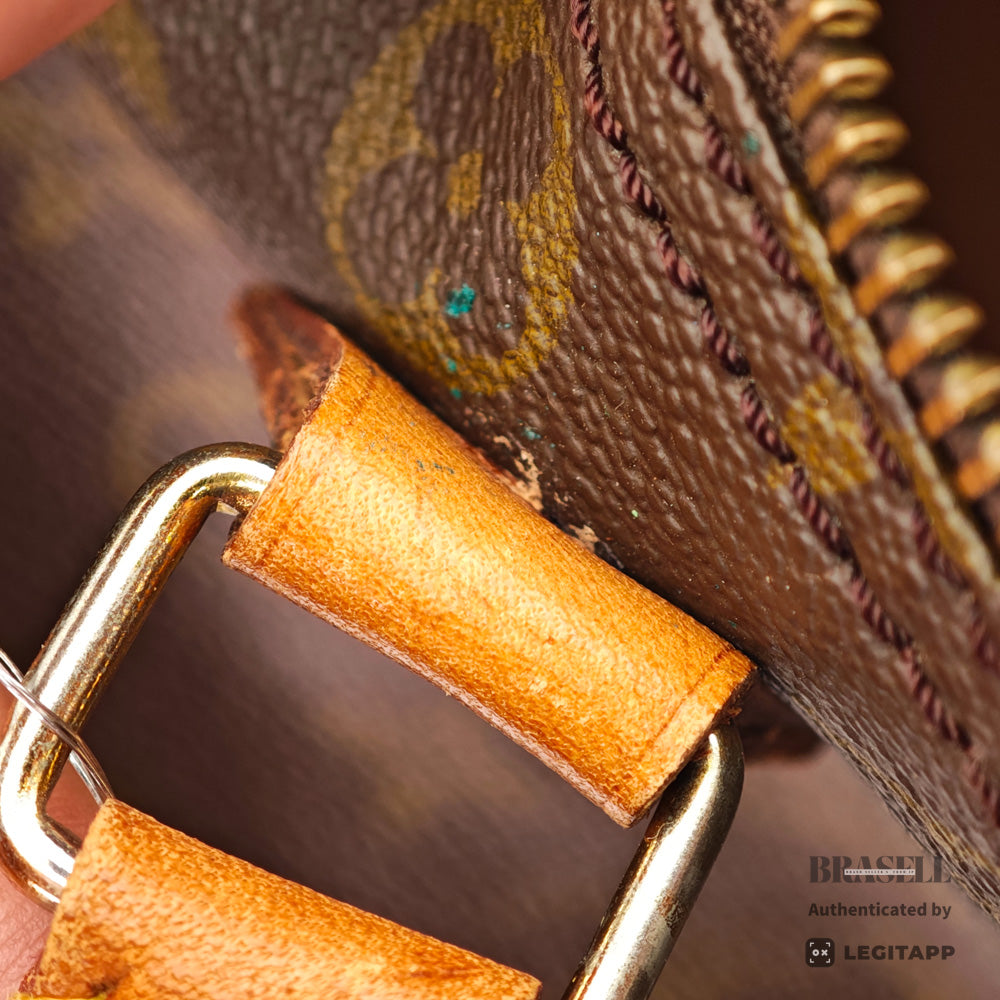 LOUIS VUITTON Speedy 35 Monogram Canvas Brown Hand Bag M41524 【ImportFeeFREE】