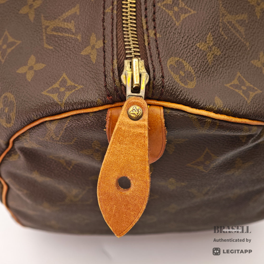 LOUIS VUITTON Speedy 35 Monogram Canvas Brown Hand Bag M41524 【ImportFeeFREE】