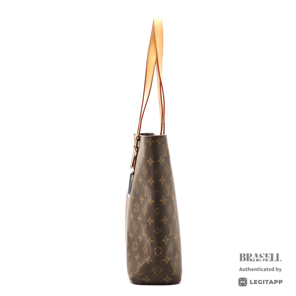 LOUIS VUITTON Luco Monogram Canvas Brown Tote Bag M51155 【ImportFeeFREE】