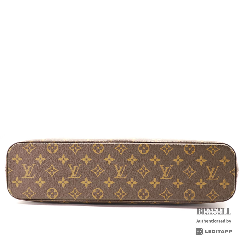 LOUIS VUITTON Luco Monogram Canvas Brown Tote Bag M51155 【ImportFeeFREE】