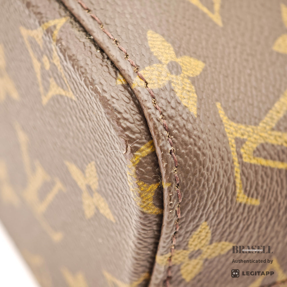 LOUIS VUITTON Luco Monogram Canvas Brown Tote Bag M51155 【ImportFeeFREE】