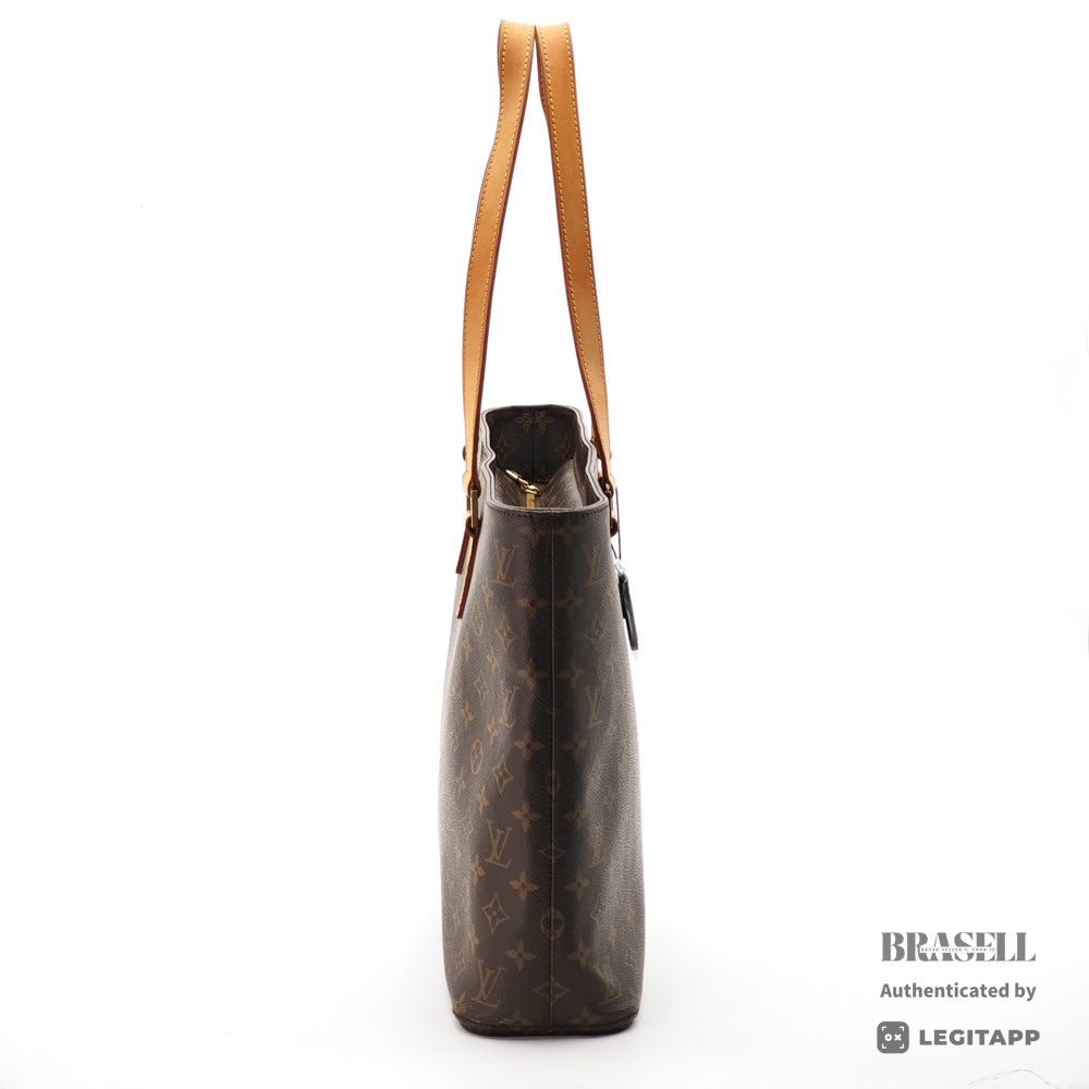 LOUIS VUITTON Luco Monogram Canvas Brown Tote Bag M51155 【ImportFeeFREE】