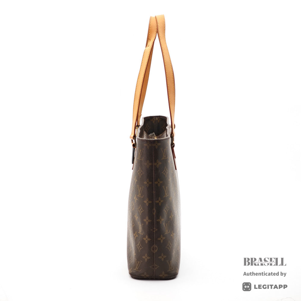 LOUIS VUITTON Luco Monogram Canvas Brown Tote Bag M51155 【ImportFeeFREE】