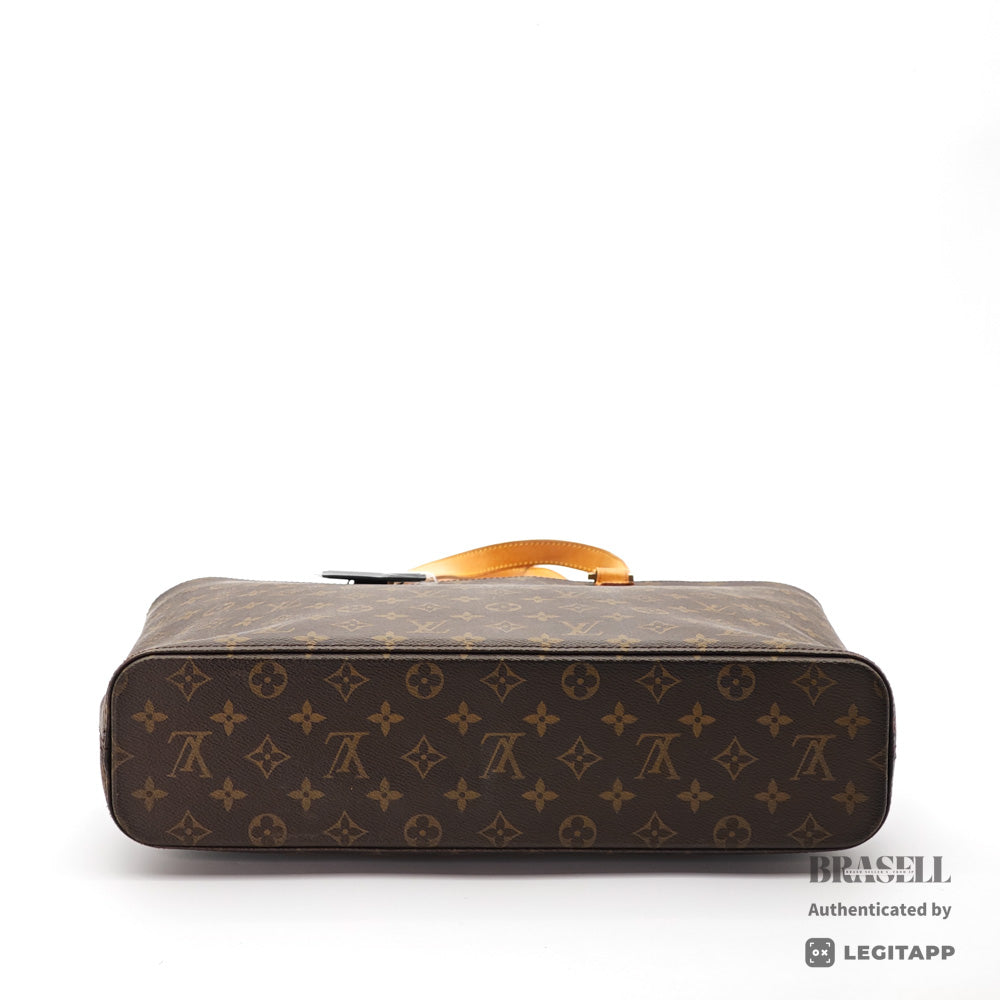 LOUIS VUITTON Luco Monogram Canvas Brown Tote Bag M51155 【ImportFeeFREE】