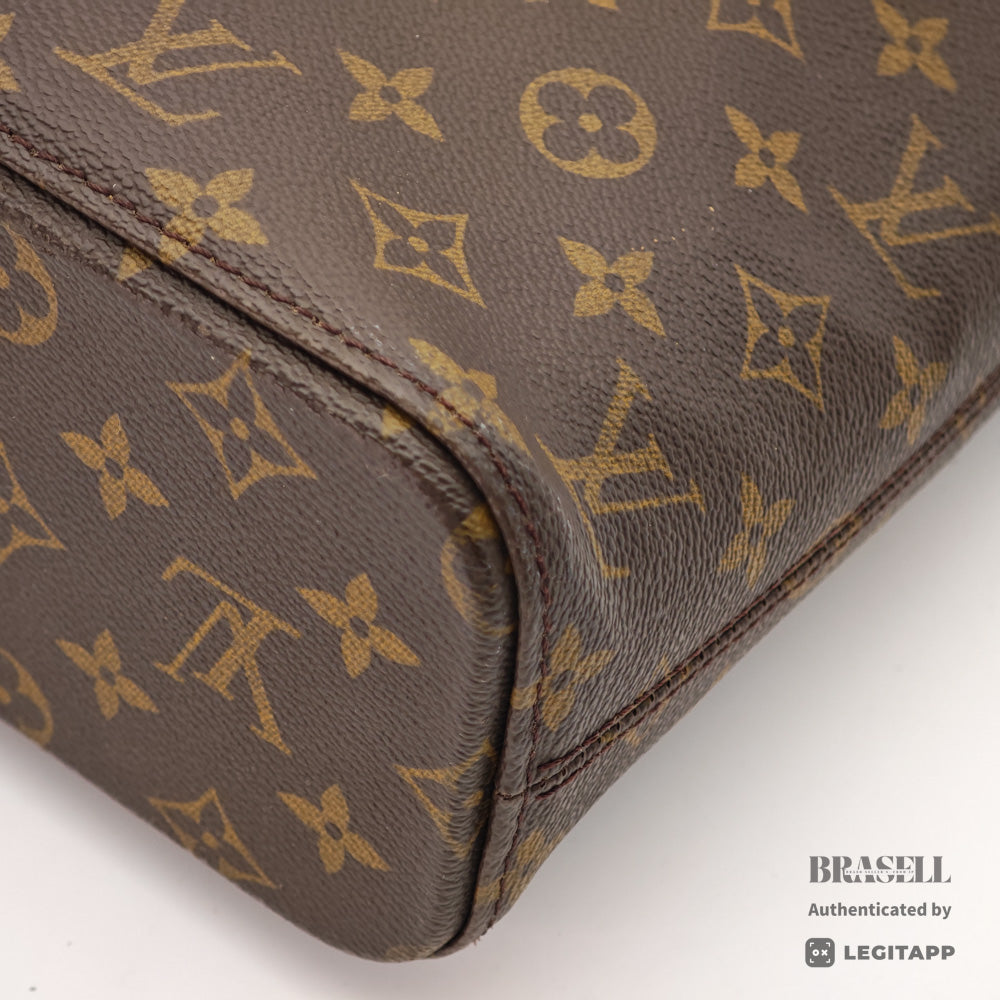 LOUIS VUITTON Luco Monogram Canvas Brown Tote Bag M51155 【ImportFeeFREE】
