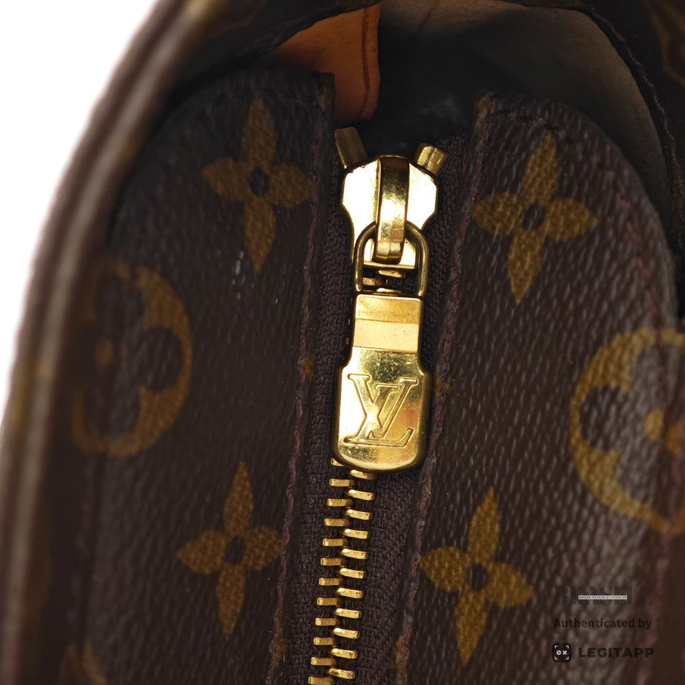 LOUIS VUITTON Luco Monogram Canvas Brown Tote Bag M51155 【ImportFeeFREE】