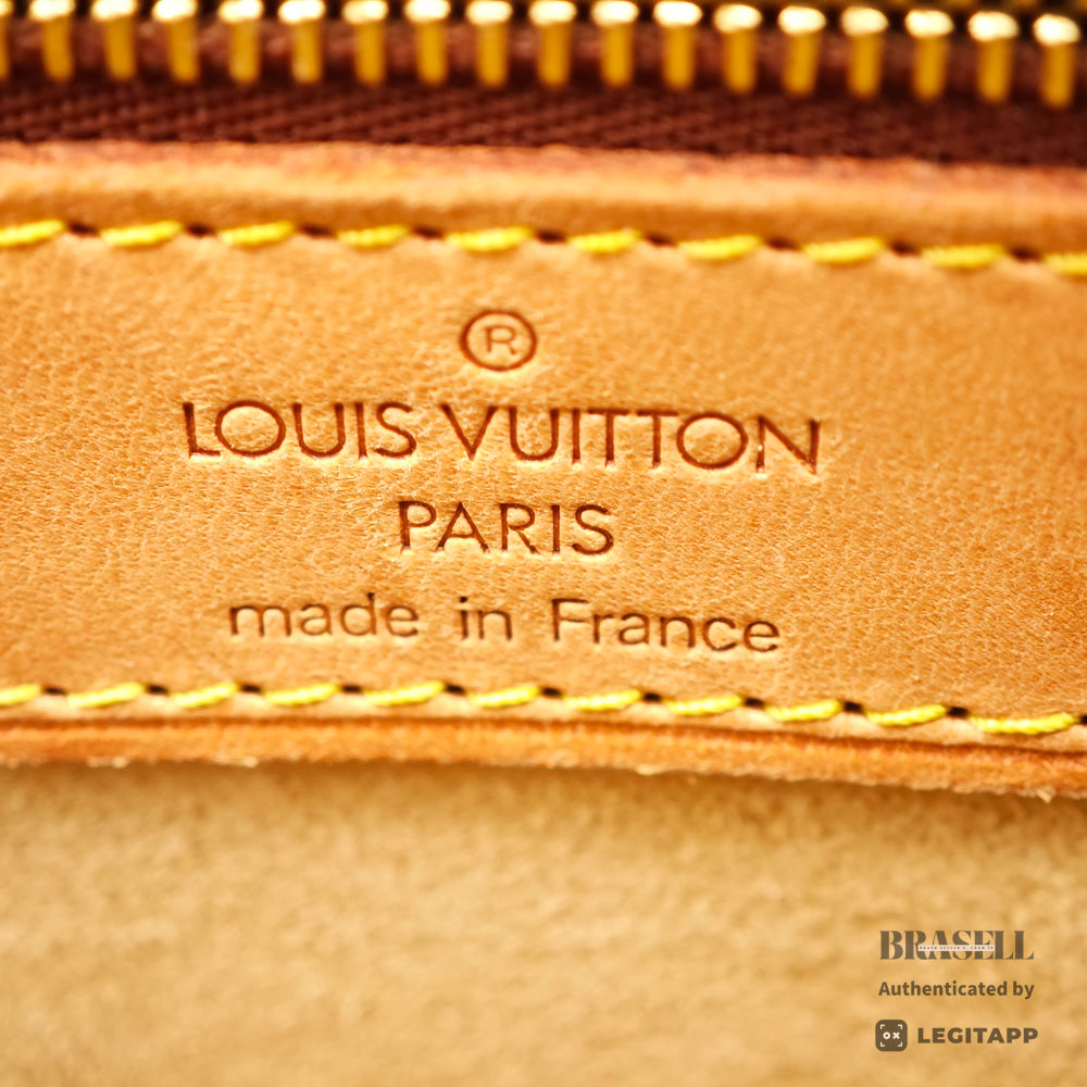 LOUIS VUITTON Luco Monogram Canvas Brown Tote Bag M51155 【ImportFeeFREE】