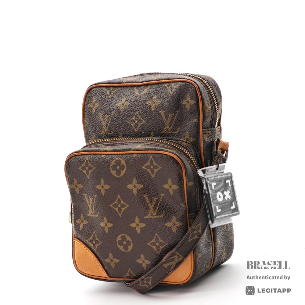 LOUIS VUITTON Amazon Monogram Canvas Brown Shoulder Bag M45236 【ImportFeeFREE】