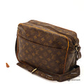 LOUIS VUITTON LOUIS VUITTON Monogram Nile Monogram Nile M45244 Shoulder Bag Monogram Canvas Brown Women's