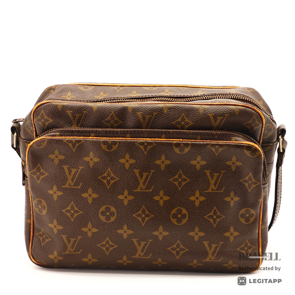 LOUIS VUITTON LOUIS VUITTON Monogram Nile Monogram Nile M45244 Shoulder Bag Monogram Canvas Brown Women's