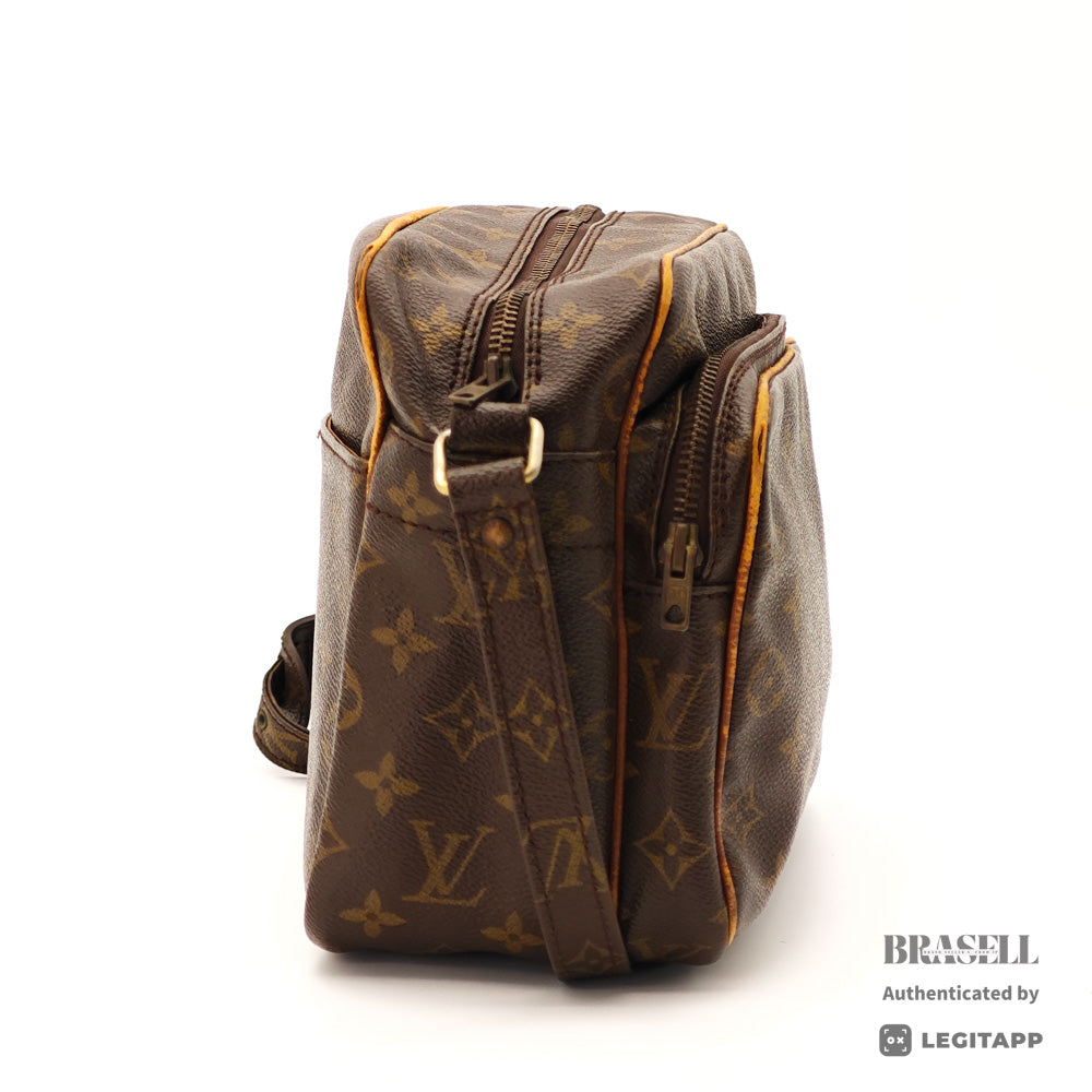 LOUIS VUITTON LOUIS VUITTON Monogram Nile Monogram Nile M45244 Shoulder Bag Monogram Canvas Brown Women's