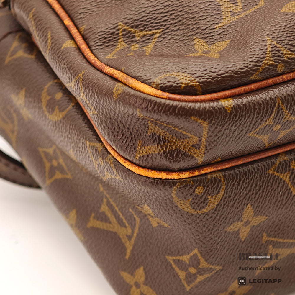 LOUIS VUITTON LOUIS VUITTON Monogram Nile Monogram Nile M45244 Shoulder Bag Monogram Canvas Brown Women's