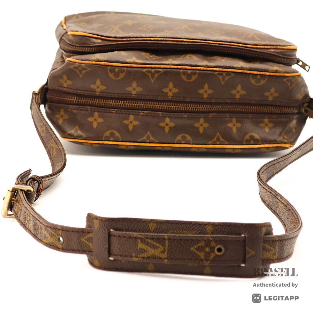 LOUIS VUITTON LOUIS VUITTON Monogram Nile Monogram Nile M45244 Shoulder Bag Monogram Canvas Brown Women's