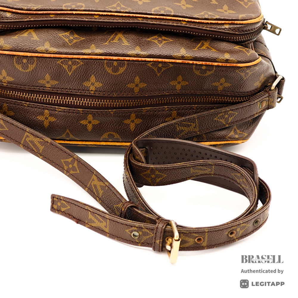 LOUIS VUITTON LOUIS VUITTON Monogram Nile Monogram Nile M45244 Shoulder Bag Monogram Canvas Brown Women's