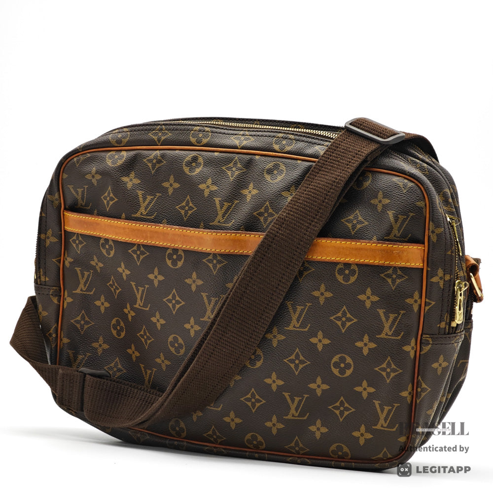 LOUIS VUITTON LOUIS VUITTON Monogram Reporter GM Monogram Reporter GM M45252 SP0967 Shoulder Bag Monogram Canvas Brown Women's