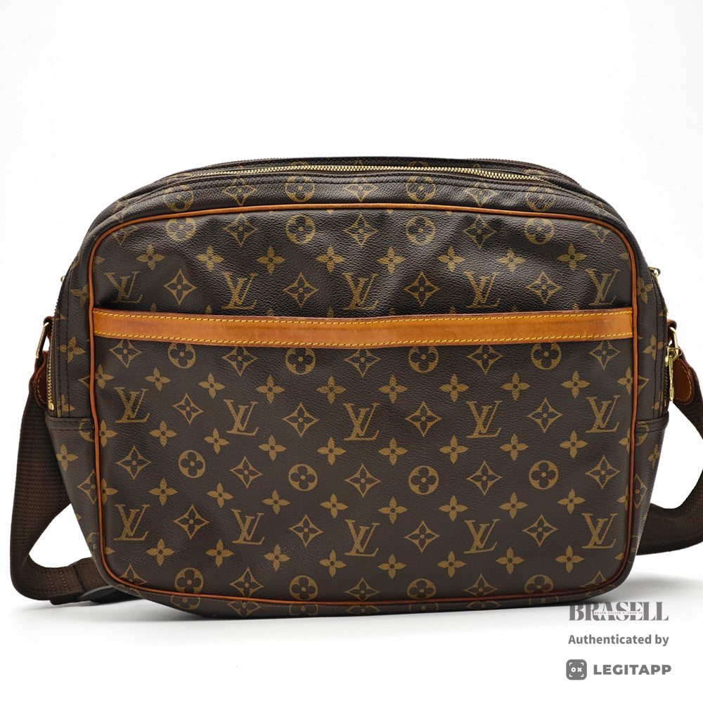 LOUIS VUITTON LOUIS VUITTON Monogram Reporter GM Monogram Reporter GM M45252 SP0967 Shoulder Bag Monogram Canvas Brown Women's